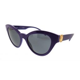 Versace 0VE4435 538787 Full Rim Purple Cat Eye Sunglasses