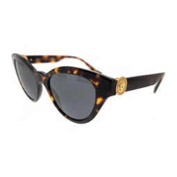 Versace 0VE4435 108/87 Full Rim Havana Cat Eye Sunglasses