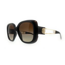 Versace 0VE4411 532413 Transparent Brown Square Sunglasses