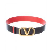 Valentino Vlogo 40Mm Reversible Leather Belt
