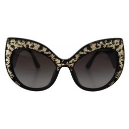 Dolce & Gabbana Sequin Butterfly Polarized Sunglasses