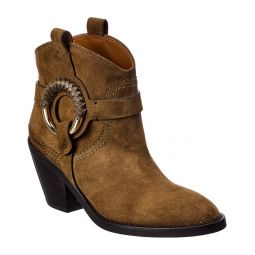 See By Chloe Hanna Suede Cowboy Boot