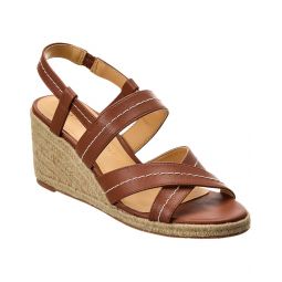 Jack Rogers Polly Leather Mid Wedge Sandals