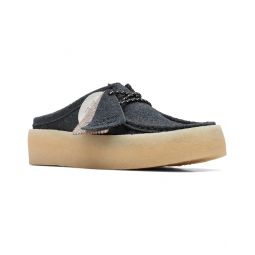 Clarks Wallabeecup Lo Leather Flat