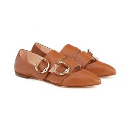 Agl Rickie Leather Ballet Flat