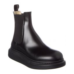 Alexander Mcqueen Leather Boot