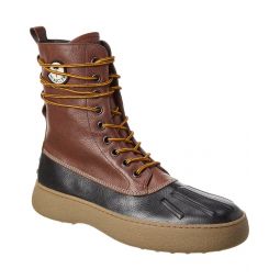 Tod'S X Moncler X Palm Angels Leather Boot