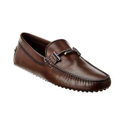 Tod'S Classic Double T Leather Loafer