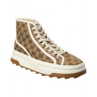 Gucci Gg Canvas High-Top Sneaker