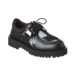 Valentino Leather Derby Shoe