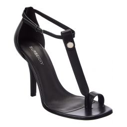 Burberry Toe Ring Leather Sandal