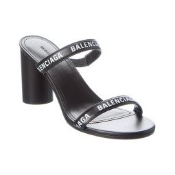 Balenciaga Round Leather Sandal