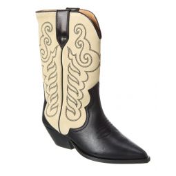 Isabel Marant Duerto Leather & Suede Cowboy Boot