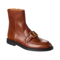 Chloe Marcie Leather Ankle Boot