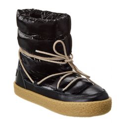 Isabel Marant Zimlee Nylon & Leather Snow Boot