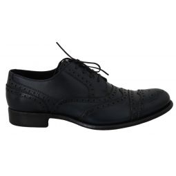 Dolce & Gabbana Leather Wingtip Oxford Dress Shoes