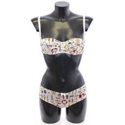 Dolce & Gabbana Sailor Print Bra and Panty Set