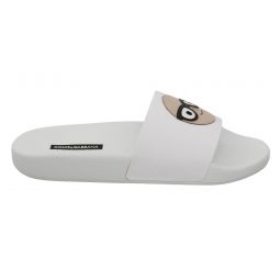 Dolce & Gabbana Authentic Italian Leather Slide Sandals