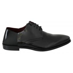 Dolce & Gabbana Patent Leather Lace Derby Shoes