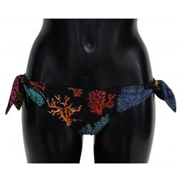 Dolce & Gabbana Coral Print Bikini Bottom