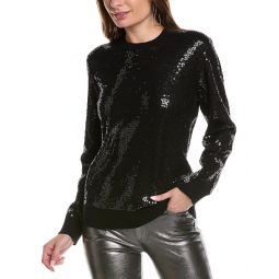 Michael Kors Collection Embellished Crewneck Cashmere Pullover