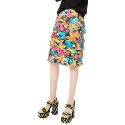 Michael Kors Collection Leather Skirt