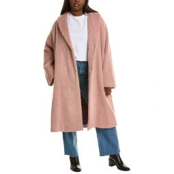 Marina Rinaldi Tenero Wool & Alpaca-Blend Coat