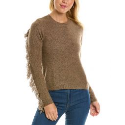 Autumn Cashmere Fringed Cashmere Sweater