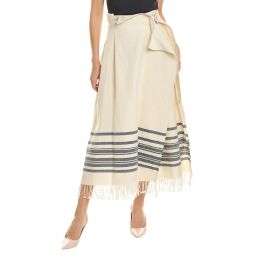 Weekend Max Mara Targa Linen-Blend Skirt