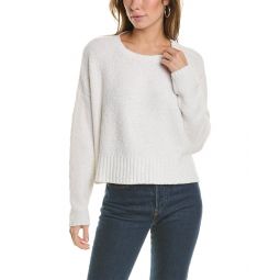 Eileen Fisher Boxy Cashmere-Blend Top