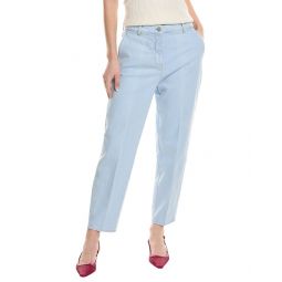 Peserico Light Wash Relaxed Straight Jean