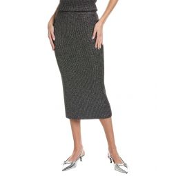 Michael Kors Collection Metallic Pencil Skirt
