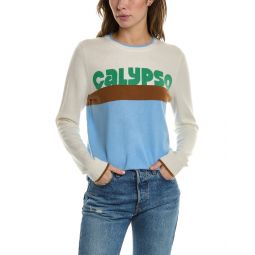 Chinti & Parker Calypso Wool & Cashmere-Blend Sweater