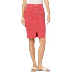 Hudson Jeans Reconstructed Dist Party Punch Skirt