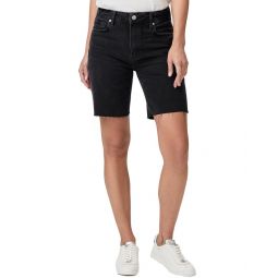 Paige Fade To Black Distressed Sammy Short Jean