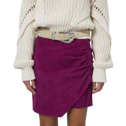 Iro Malawi Leather Mini Skirt