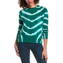 Minnie Rose Tie-Dye Cashmere-Blend Sweater