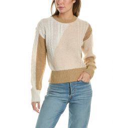 French Connection Madelyn Cable Wool-Blend Sweater