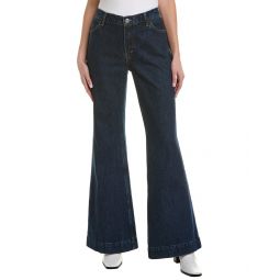 Re/Done 70S Heritage Rinse Low-Rise Bell Bottom Jean