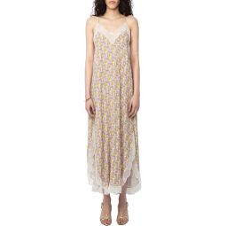Zadig & Voltaire Ristyl Crepe Liberty Wings Midi Dress
