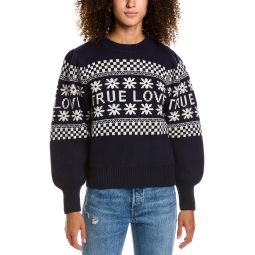 Sandro True Love Wool-Blend Sweater