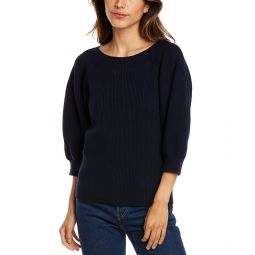 Rebecca Taylor Puff Sleeve Sweater