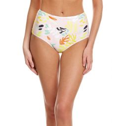 Lemlem Reef High-Waist Bikini Bottom