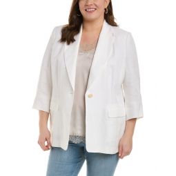 Marina Rinaldi Plus Caso Linen Jacket