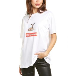 Burberry Montage Print Oversized T-Shirt