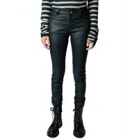 Zadig & Voltaire Phlame Froisse Leather Pant