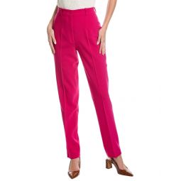 Michael Kors Collection High Waisted Wool-Blend Cigarette Pant