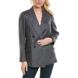 Peserico Linen & Wool-Blend Jacket