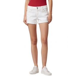 Hudson Jeans Croxley Mid Thigh White Short