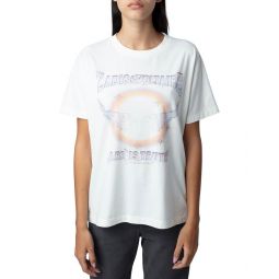 Zadig & Voltaire Tommer Compo Concert Horizon T-Shirt